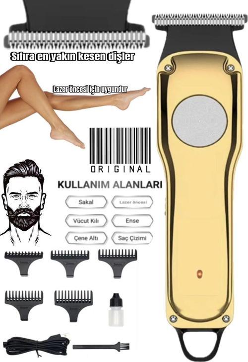 0085 Sakal Ense Çizim Tüm Vücut Tüy Alma Tıraş Makinesi Ipl Lazer Öncesi Kişisel&Berber
