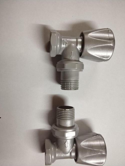 Simaş Havlupan 1/2" Köşe Radyatör Vanası Gri 2 Li
