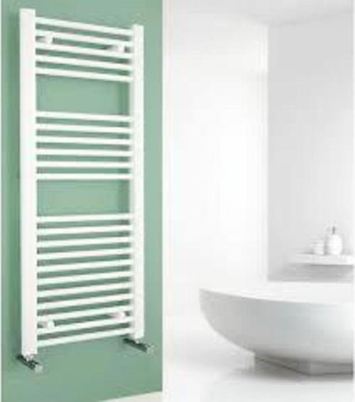 Simaş Havlupan 600 x 1100 15 Borulu Beyaz Havlupan 2 Adet Radyatör Vanası