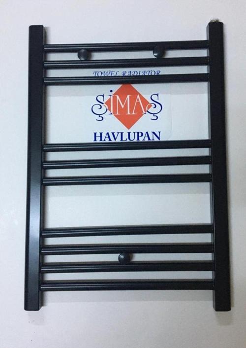 Simaş Havlupan 600 x 700 Siyah 10 Borulu Havlupan