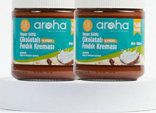 Vegan Sütlü Çikolatalı Fındık Ezmesi 2'Li Avantaj Paketi