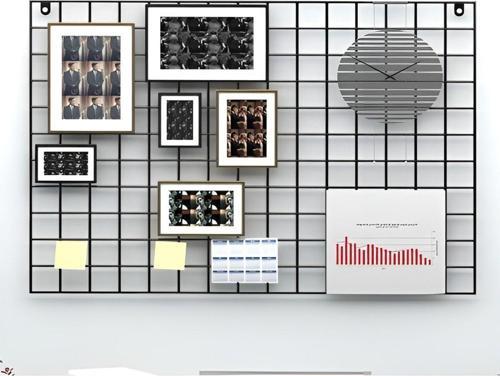 Dekoratif Tel Pano Metal Fotoğraflık Çok Amaçlı Duvar Çerçevesi