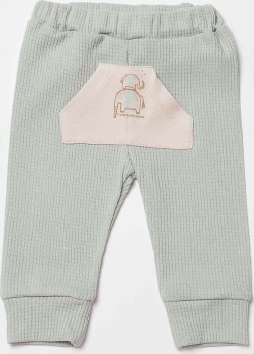 Waffle I Love My Mama Bebek Pantolonu 57894
