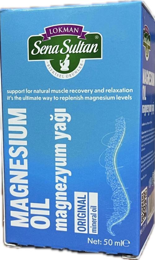 Magnesium Orginal Mineral Oil Saf Magnezyum Yağı 50 ml 1 Adet