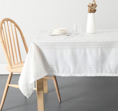 Açelya Leke Tutmaz Masa Örtüsü 160x220 - Ekru
