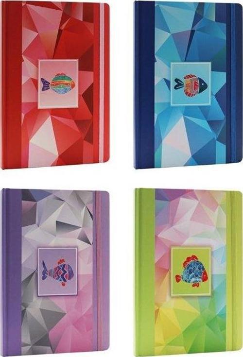 KISMET CİLTLİ DEFTER 17x24 DÜZ 96 YAPRAK (415980)