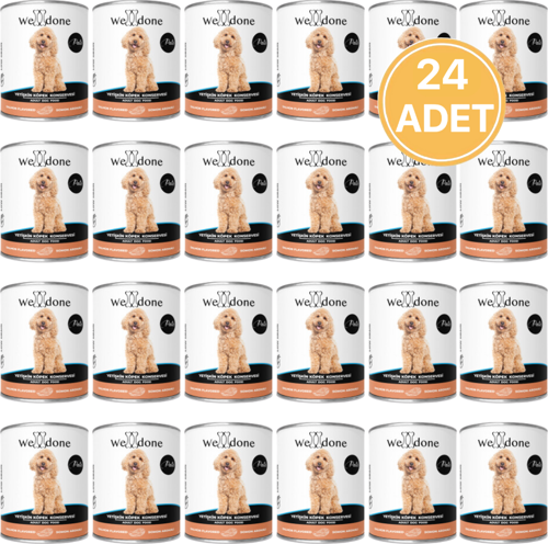 Somonlu Yetişkin Köpek Konservesi 415 Gr (24 Adet)