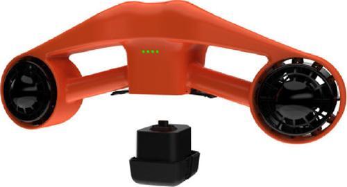 Sea Scooter Elektrikli Deniz Su Scooter Hoverboard +Kılf Turuncu 2 Adet Normal Bataryalı