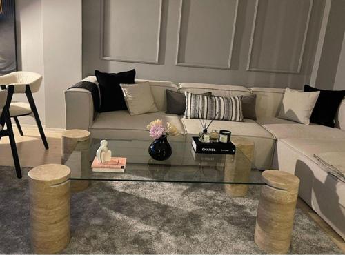 Miarik Design Traverten London Orta Sehpa