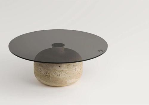 Miarik Design Traverten Velantin Orta Sehpa