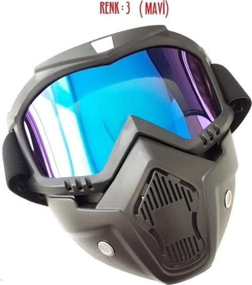 710 Jet Kask Maskesi, Jet Kask Maskesi Şeffaf Cam