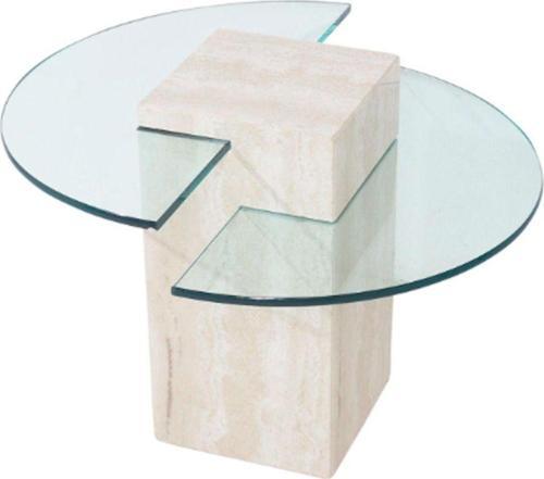 Miarik Design Traverten Mermer Della Yan Sehpa , Masa , Orta Sehpa , Zigon