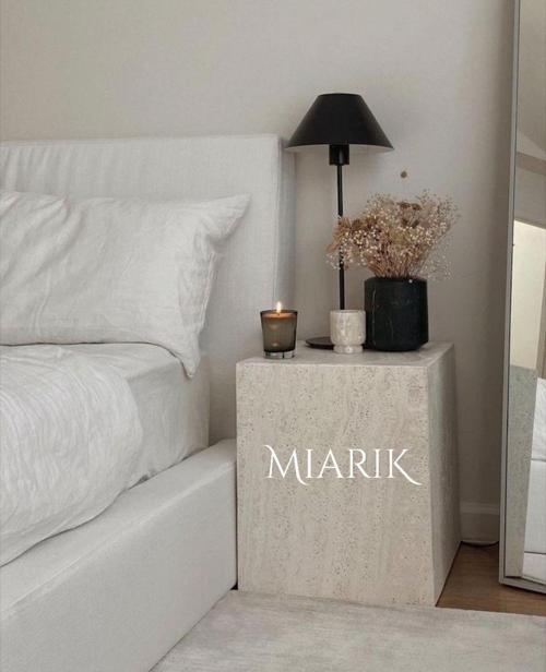 Miarik Design & Dekorasyon Traverten Mermer Kayl Yan Sehpa , Masa , Orta Sehpa , Zigon