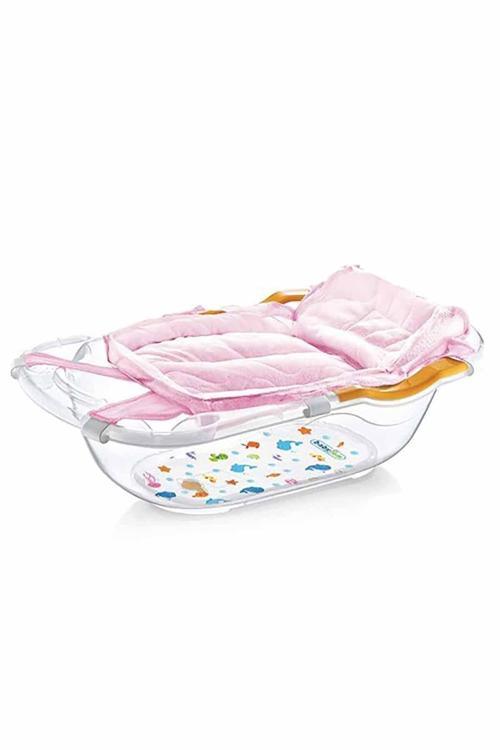 Pembe Havlu Köpüklü Küvet Filesi 325