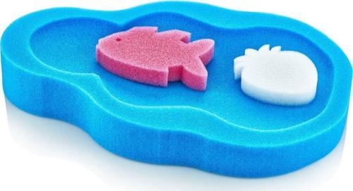 Bebek Mavi Küvet Banyo Süngeri 039