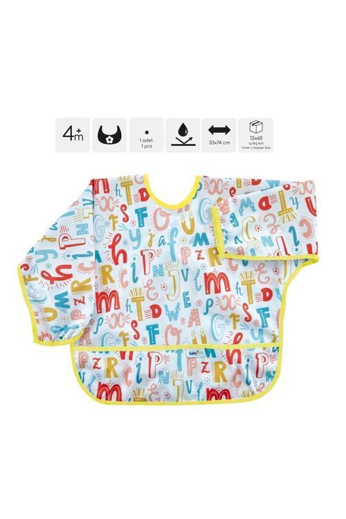 Baskılı Blw Kollu Önlük Harf Desen