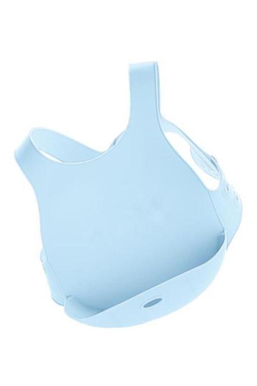 Silikon Mama Önlüğü (Mavi)