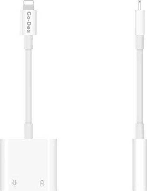 GD-OR881 Lightning 3.5 mm Aux Kulaklık ve Şarj Dönüştürü Adaptör Ses Adaptörü