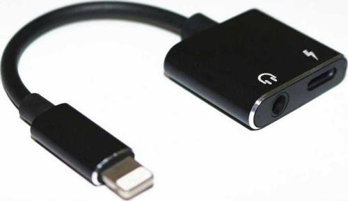 GD-UC026 2 in 1 Lightning 3.5 mm Aux Kulaklık ve Şarj Dönüştürücü Ses Adaptörü