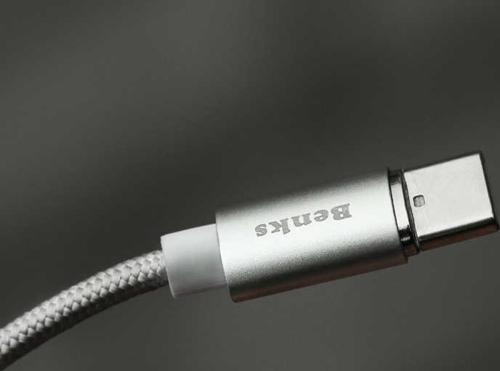 D21 Magnetic Type-C USB Kablo 1.6A Mıknatıslı Şarj Kablosu 120 cm