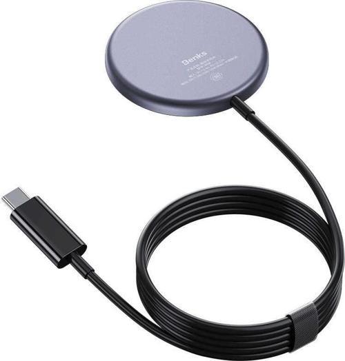 W06 MagSafe Wireless Şarj Aygıtı 15W Kablosuz Şarj Aleti Mıknatıslı Şarj Cihazı