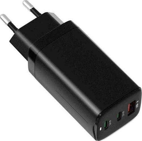 Gan Tech GTC6521 65W USB / PD Power Adaptör 5A Hızlı Şarj Aleti Cihazı Başlığı Qualcomm 3.0