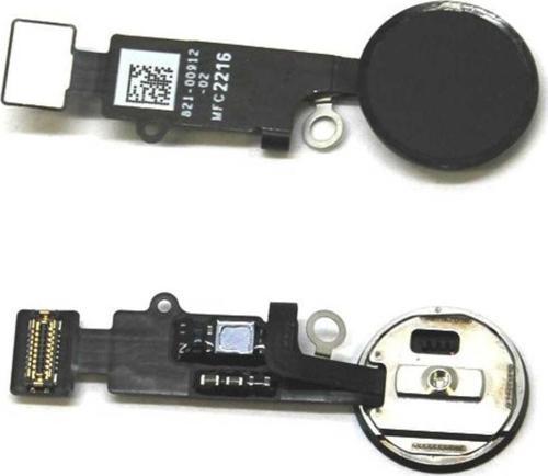 Iphone 8 Plus Modeli Uyumlu Siyah Home Tuş (ORTA TUŞ) Parmak Izi Çalışmaz