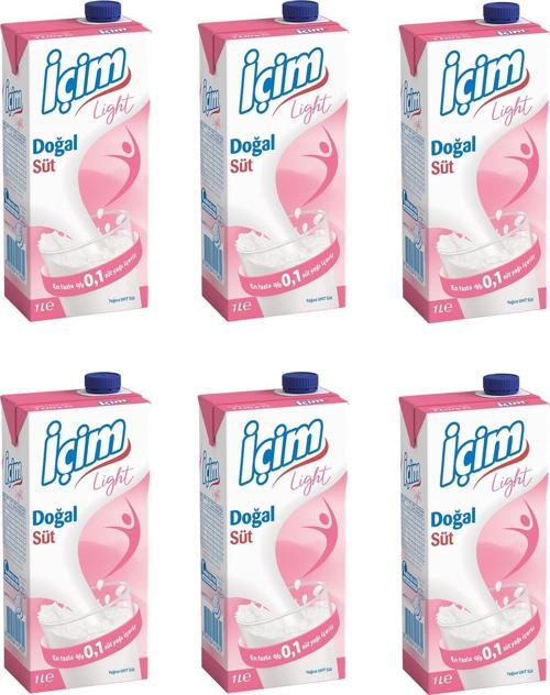 Light Süt 1 Lt X 6 Adet