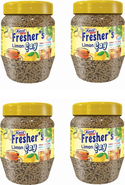 Fresher's Limon Aromalı Granül Çay 300 Gr X 4 Adet