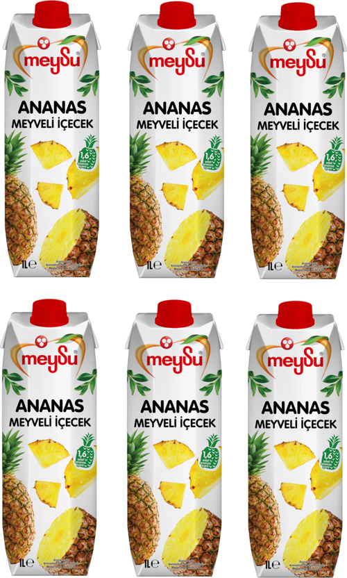Ananas Meyveli İçecek 1 Lt X 6 Adet
