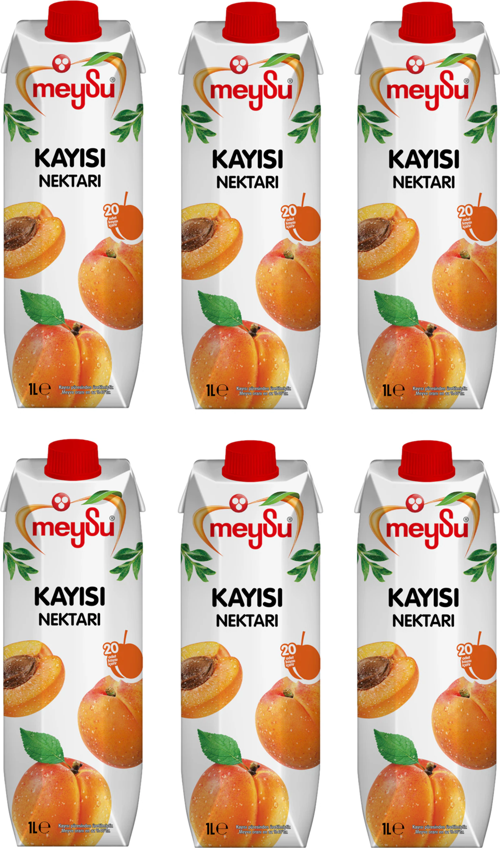 Kayısı Nektarı 1 Lt X 6 Adet