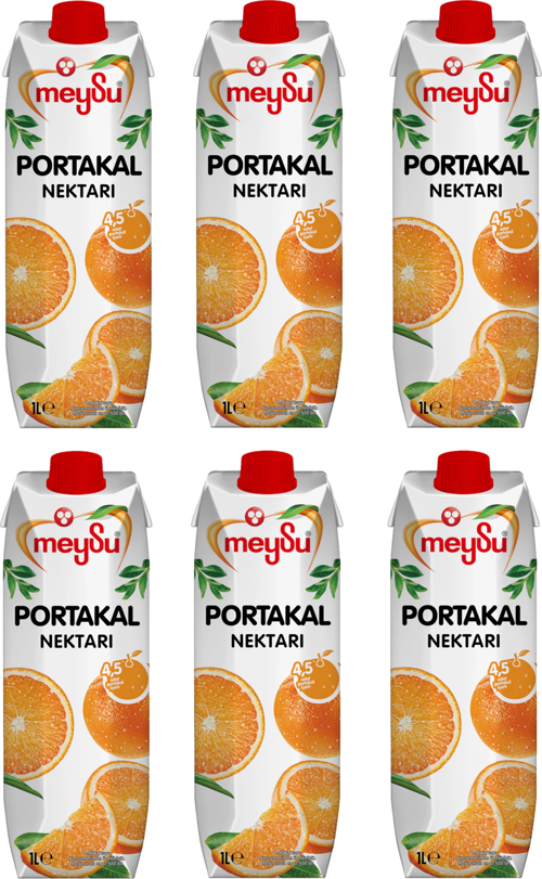 Portakal Nektarı 1 Lt X 6 Adet