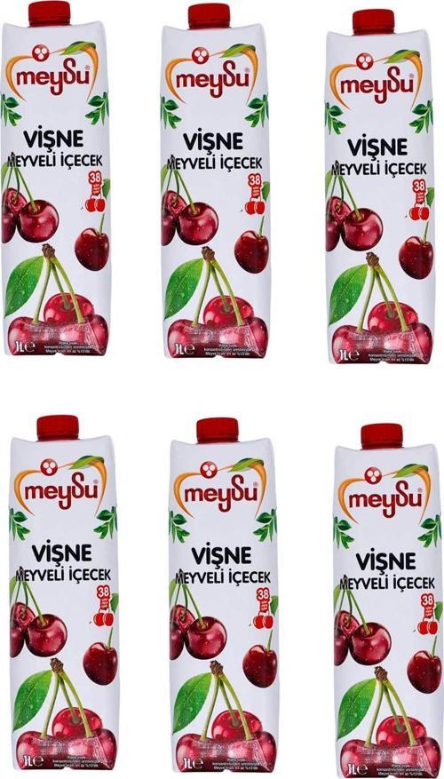 Vişne Meyveli İçecek 1 Lt X 6 Adet