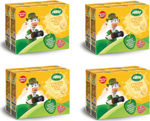 Muzlu Süt 180 Ml X 24 Adet