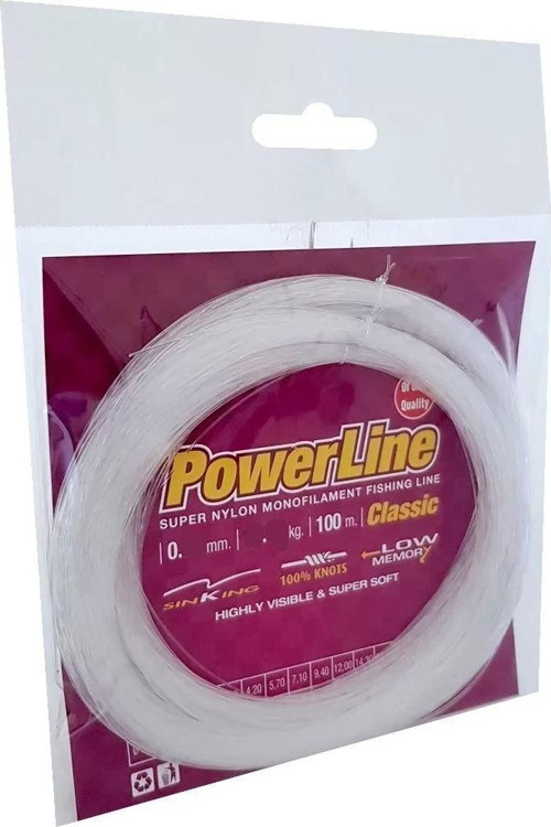 Powerline Classıc 100 mt Poşet Misina Beyaz Power Lıne-1,20 mm