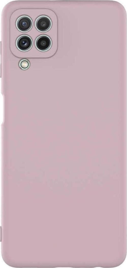 Galaxy M32 Kılıf Kılıf Mara Silky Termoplastik Kılıf Pembe Açık