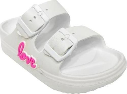 1006-24 Love Yazılı Suya Dayanıklı Kız Çocuk Terlik 26-30