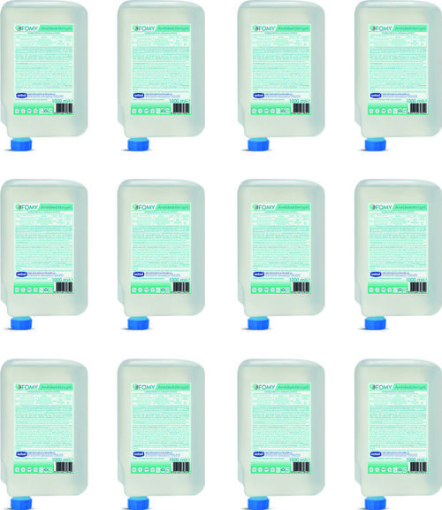 Antibakteriyel Köpük Sabun Kartuşu Güvenli Derinlemesine Temizlik 12 x 1000ml