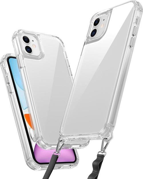 Apple iPhone 11 Kılıf Airbagli Takılabilir Askı Aparatlı Zore Snap Silikon Kapak