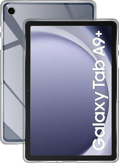 Samsung Galaxy Tab A9 Plus SM-X210 X215 Kılıf Şeffaf Yumuşak Süper Lüx Esnek Renksiz Silikon Kapak  
