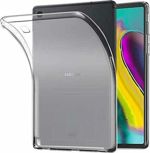 Samsung Galaxy Tab A 10.1 SM-T510 Kılıf Şeffaf Yumuşak Süper Lüx Esnek Renksiz Silikon Kapak 