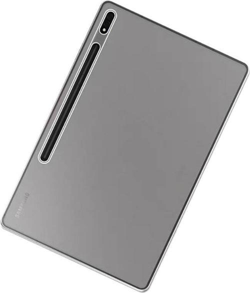 Samsung Galaxy Tab S10 Ultra Kılıf Şeffaf Yumuşak Süper Lüx Esnek Renksiz Silikon Kapak