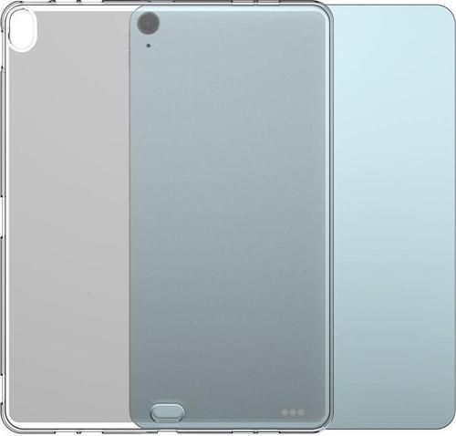 Apple iPad Air 13 M2 2024 Kılıf Şeffaf Yumuşak Süper Lüx Esnek Renksiz Silikon Kapak  