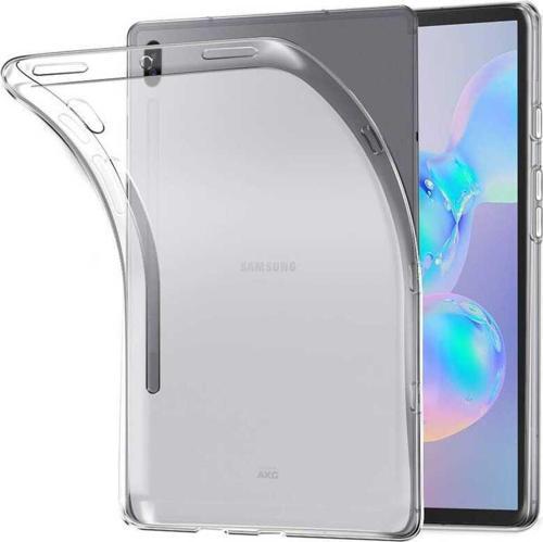 Samsung Galaxy Tab S7 Plus Kılıf Şeffaf Yumuşak Süper Lüx Esnek Renksiz Silikon Kapak 