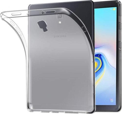 Samsung Galaxy Tab A T590 Kılıf Şeffaf Yumuşak Süper Lüx Esnek Renksiz Silikon Kapak 
