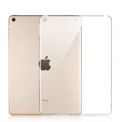 Apple iPad 10.2 inç 7.Nesil Kılıf Şeffaf Yumuşak Süper Lüx Esnek Renksiz Silikon Kapak 
