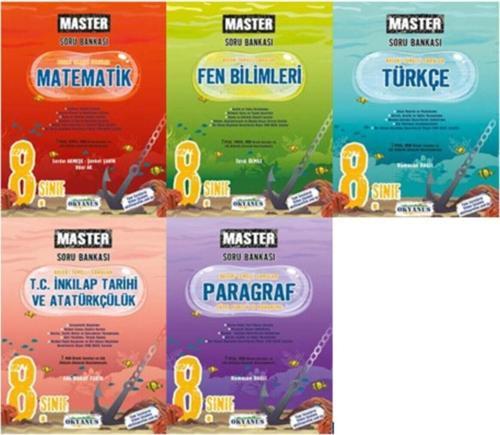 8. Sınıf Master Tüm Dersler Soru Bankası Seti