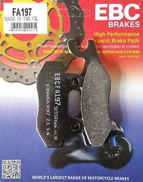 Yamaha Ybr 250 Ön Fren Balatası Fa197 Balata