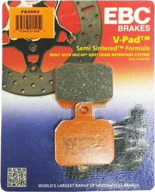 Fa266V 2021 Kawasaki Z H2 SE Uyumlu Arka Fren Balatası Yarı Sinterli Balata