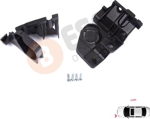 Peugeot 308 MK2 T9 2013-2021 4/5 Kapı 9807658080 İçin Sol Ön Far Ayak Tamir Seti